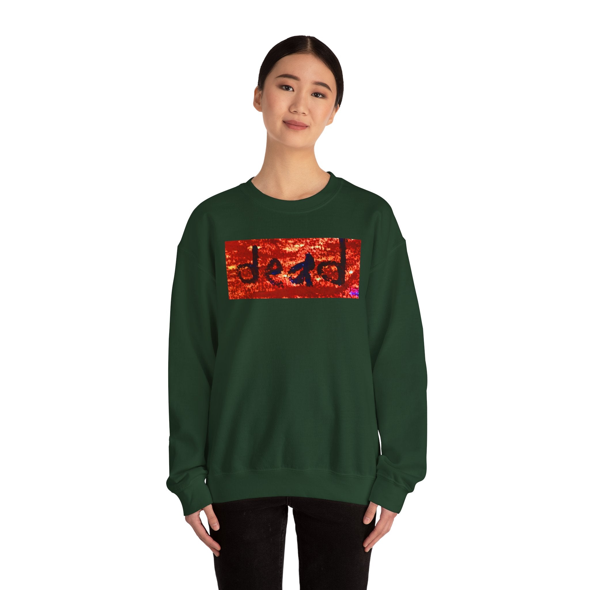 dead AOooo Unisex Heavy Blend™ Crewneck Sweatshirt