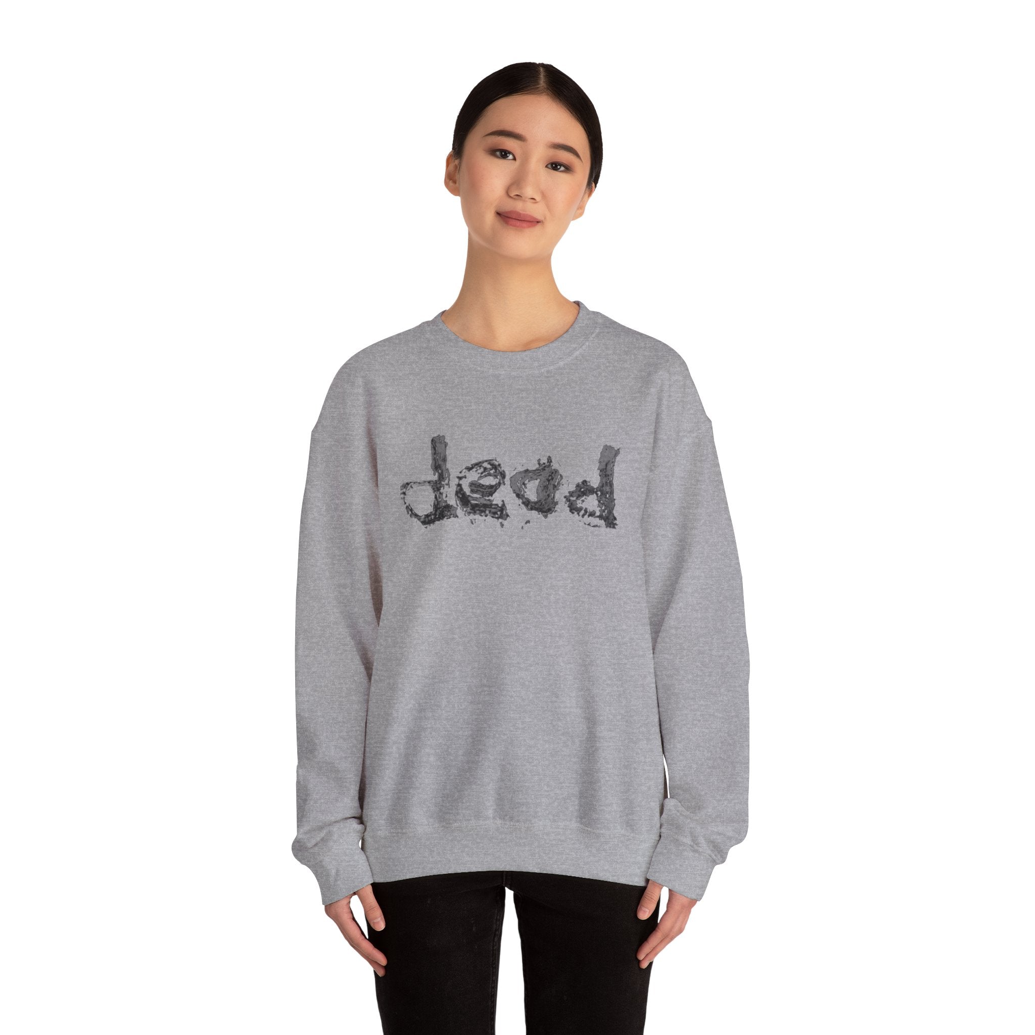 dead $$ M Unisex Heavy Blend™ Crewneck Sweatshirt