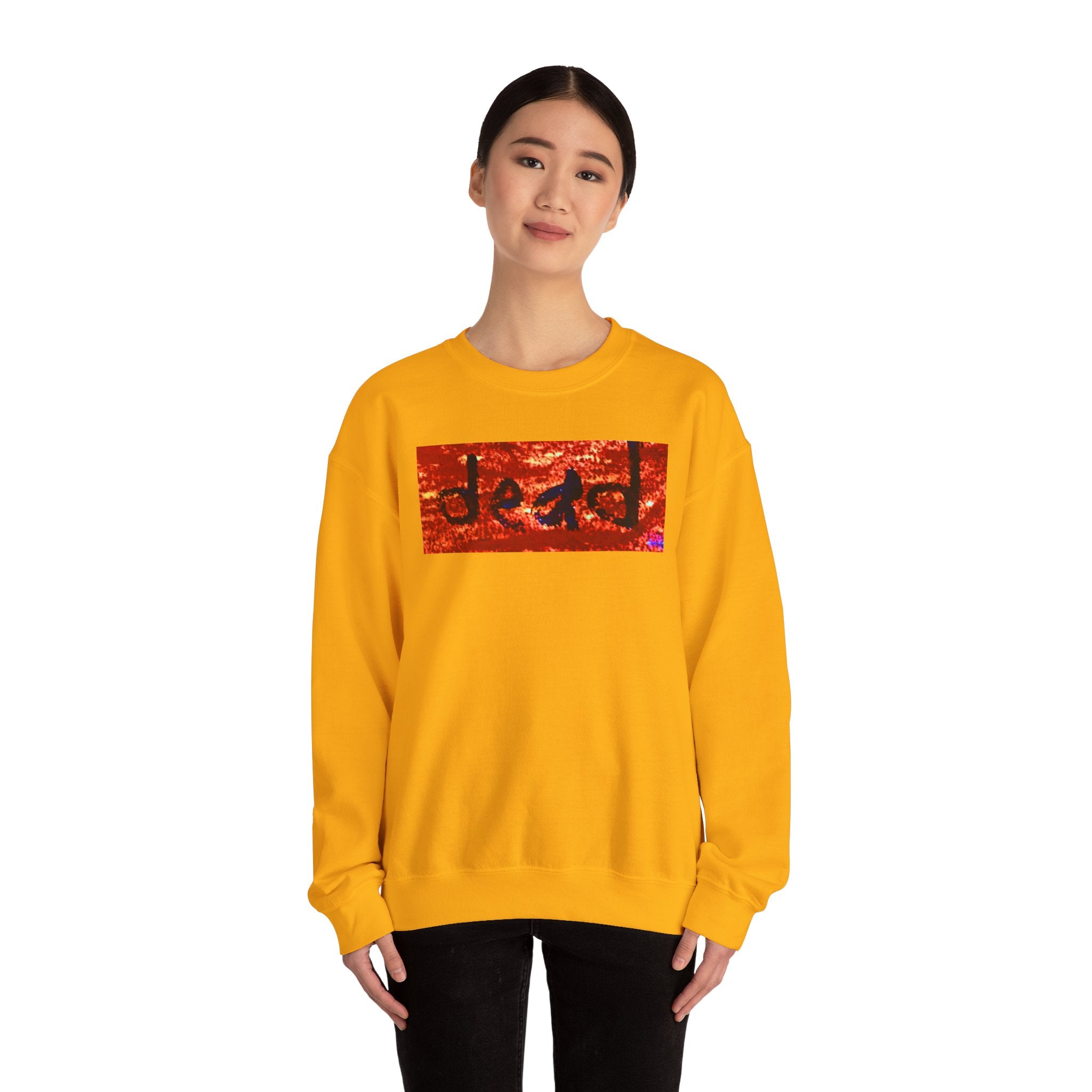 dead AOooo Unisex Heavy Blend™ Crewneck Sweatshirt
