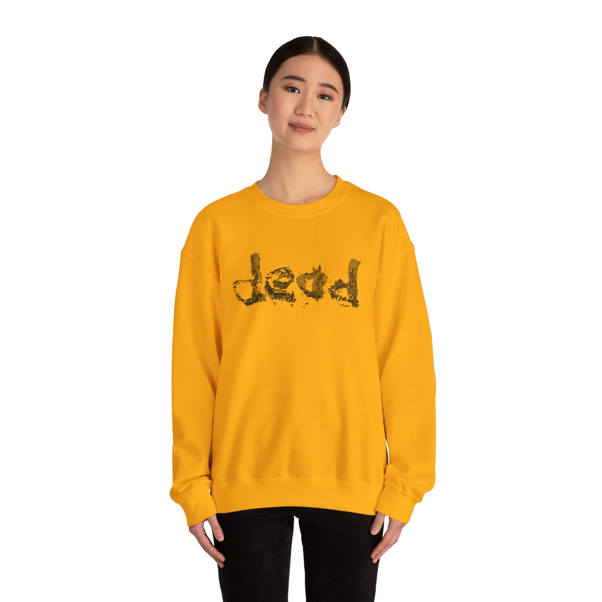 dead $$ M Unisex Heavy Blend™ Crewneck Sweatshirt