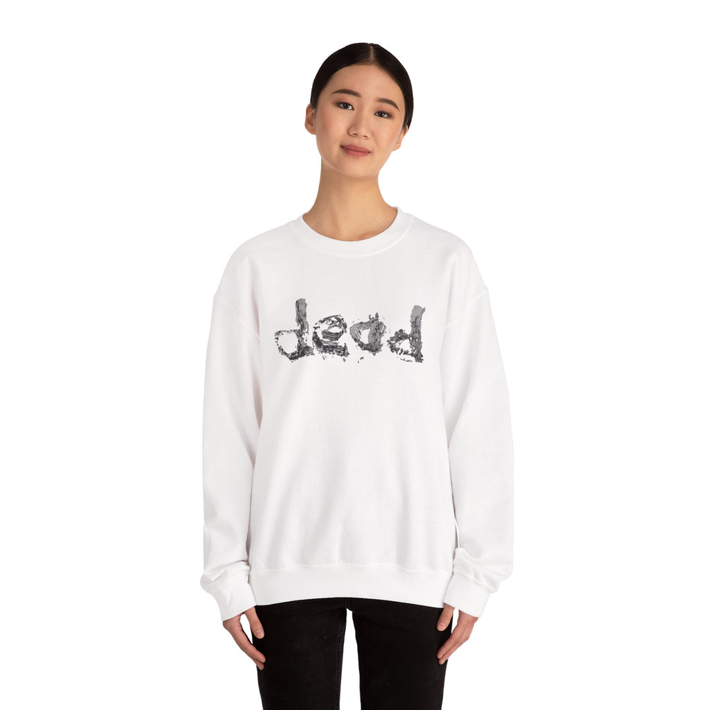 dead $$ M Unisex Heavy Blend™ Crewneck Sweatshirt