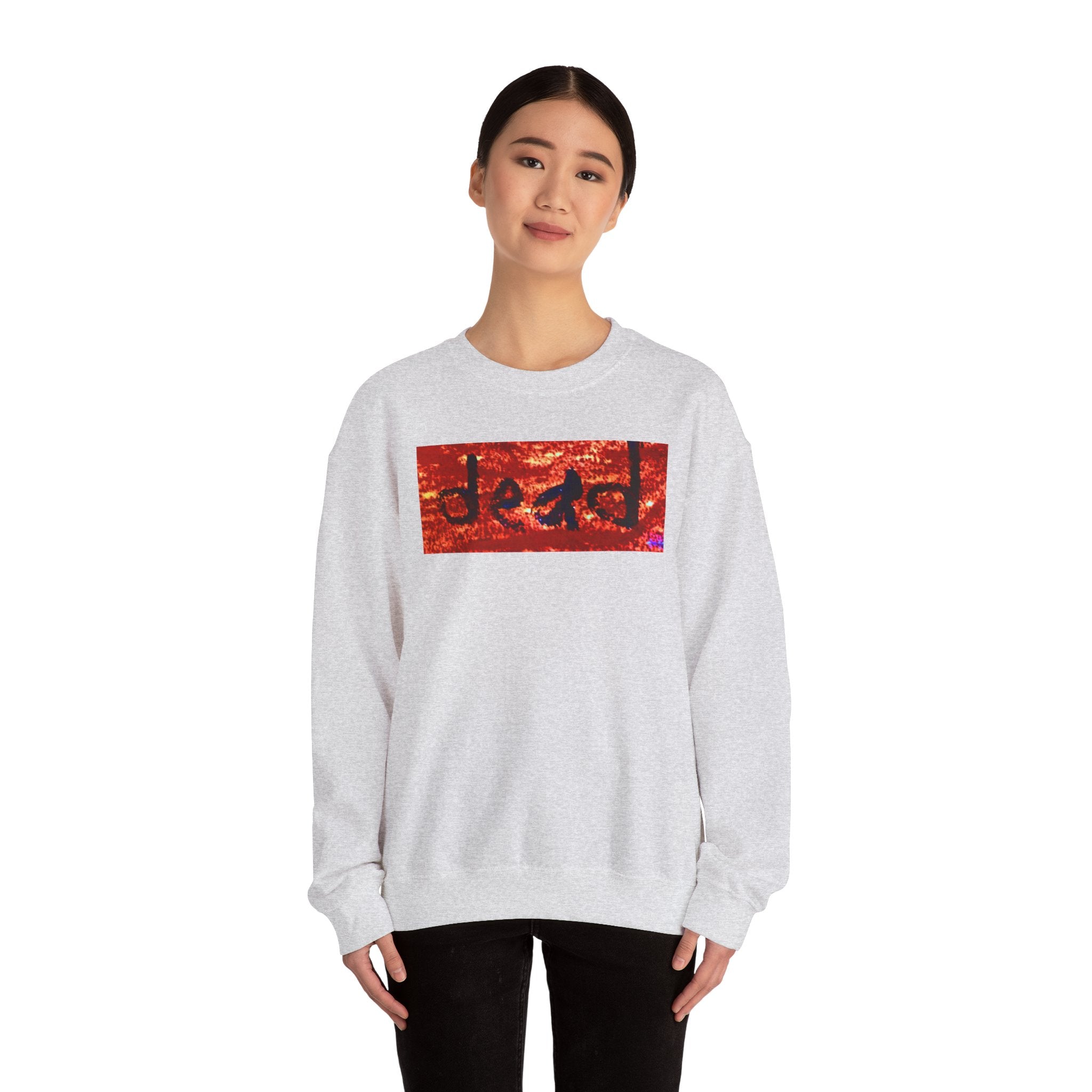 dead AOooo Unisex Heavy Blend™ Crewneck Sweatshirt