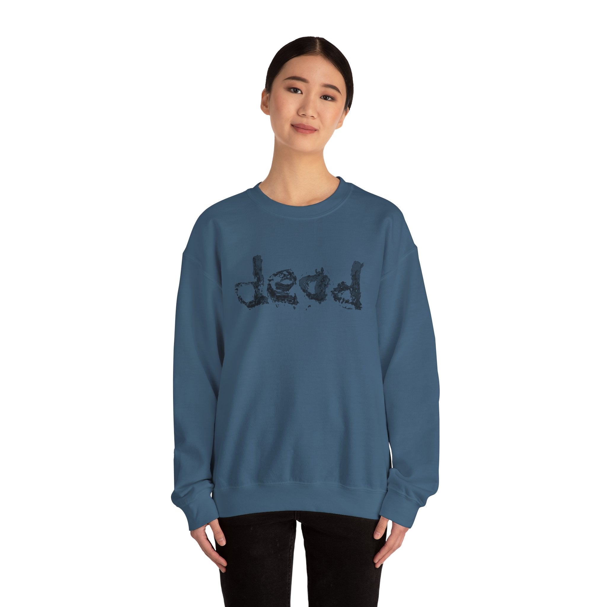 dead $$ M Unisex Heavy Blend™ Crewneck Sweatshirt