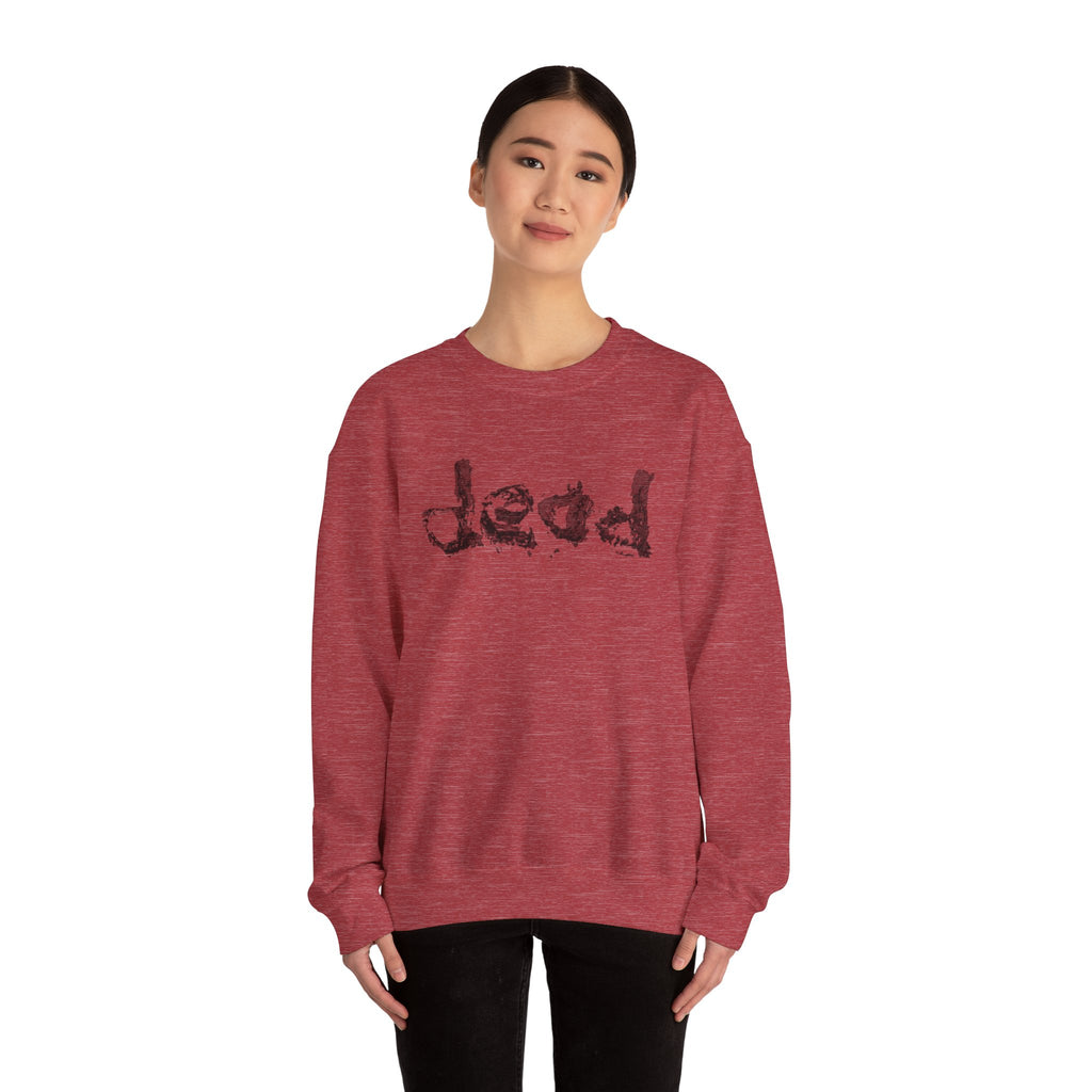 dead $$ M Unisex Heavy Blend™ Crewneck Sweatshirt