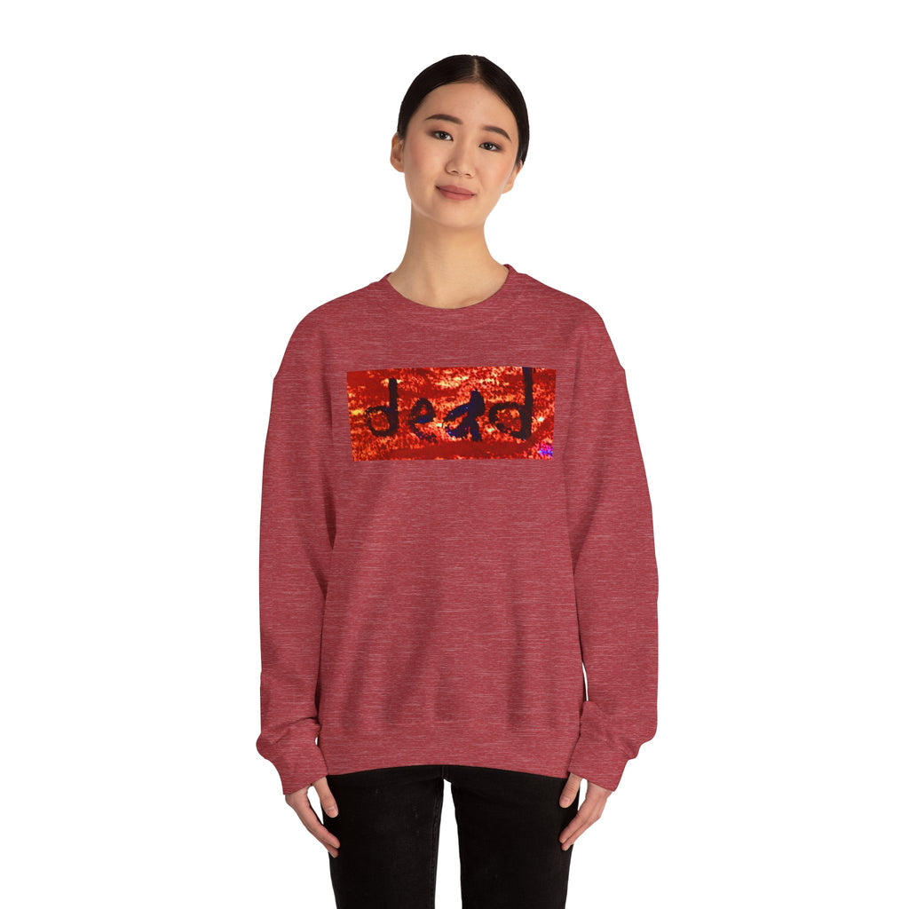 dead AOooo Unisex Heavy Blend™ Crewneck Sweatshirt