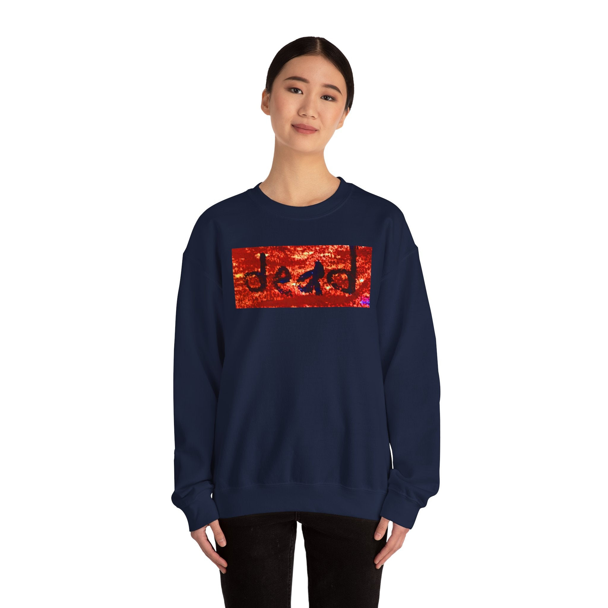 dead AOooo Unisex Heavy Blend™ Crewneck Sweatshirt