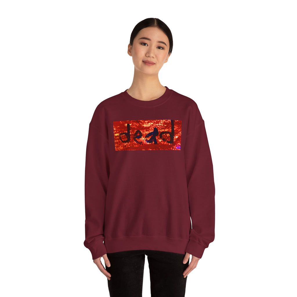 dead AOooo Unisex Heavy Blend™ Crewneck Sweatshirt