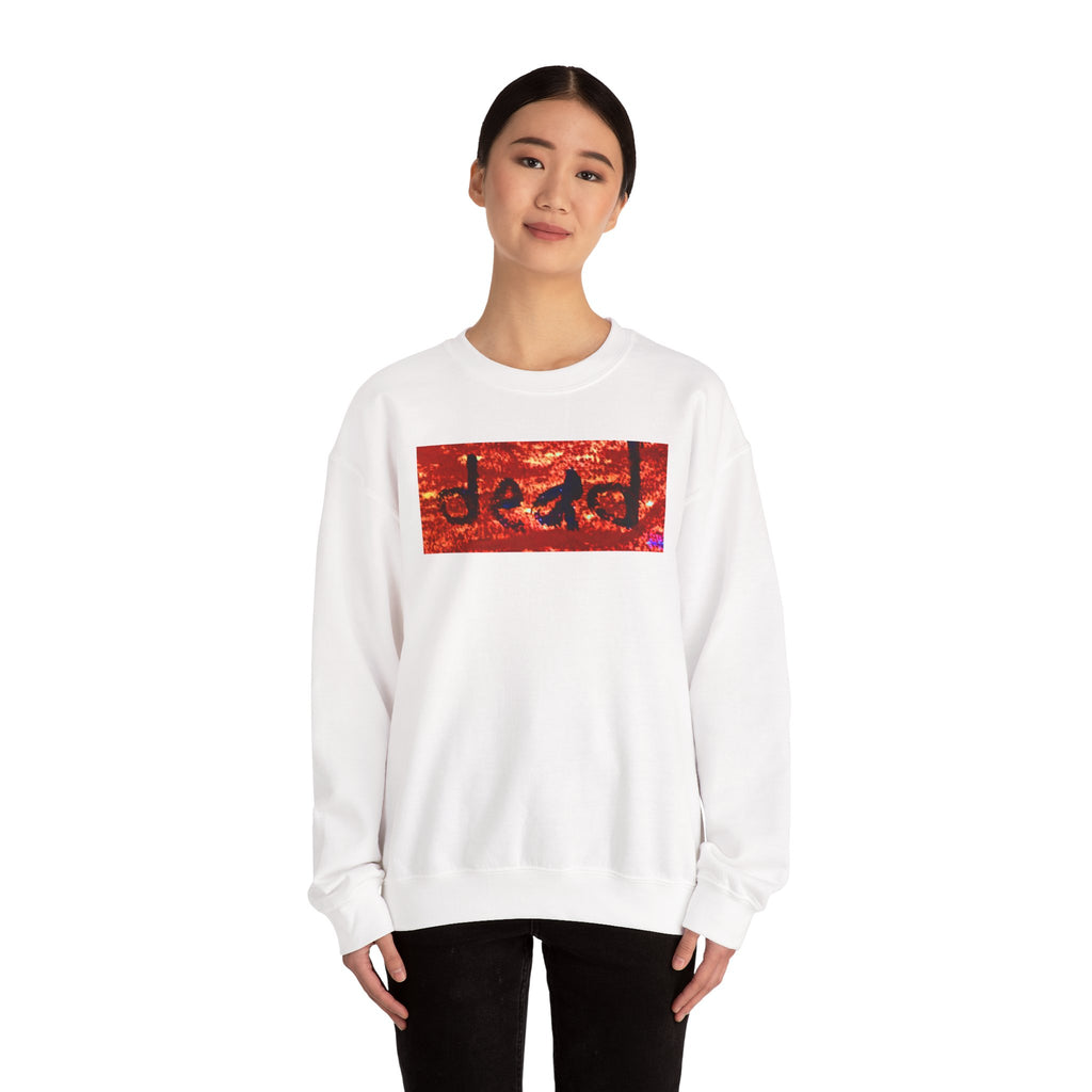dead AOooo Unisex Heavy Blend™ Crewneck Sweatshirt