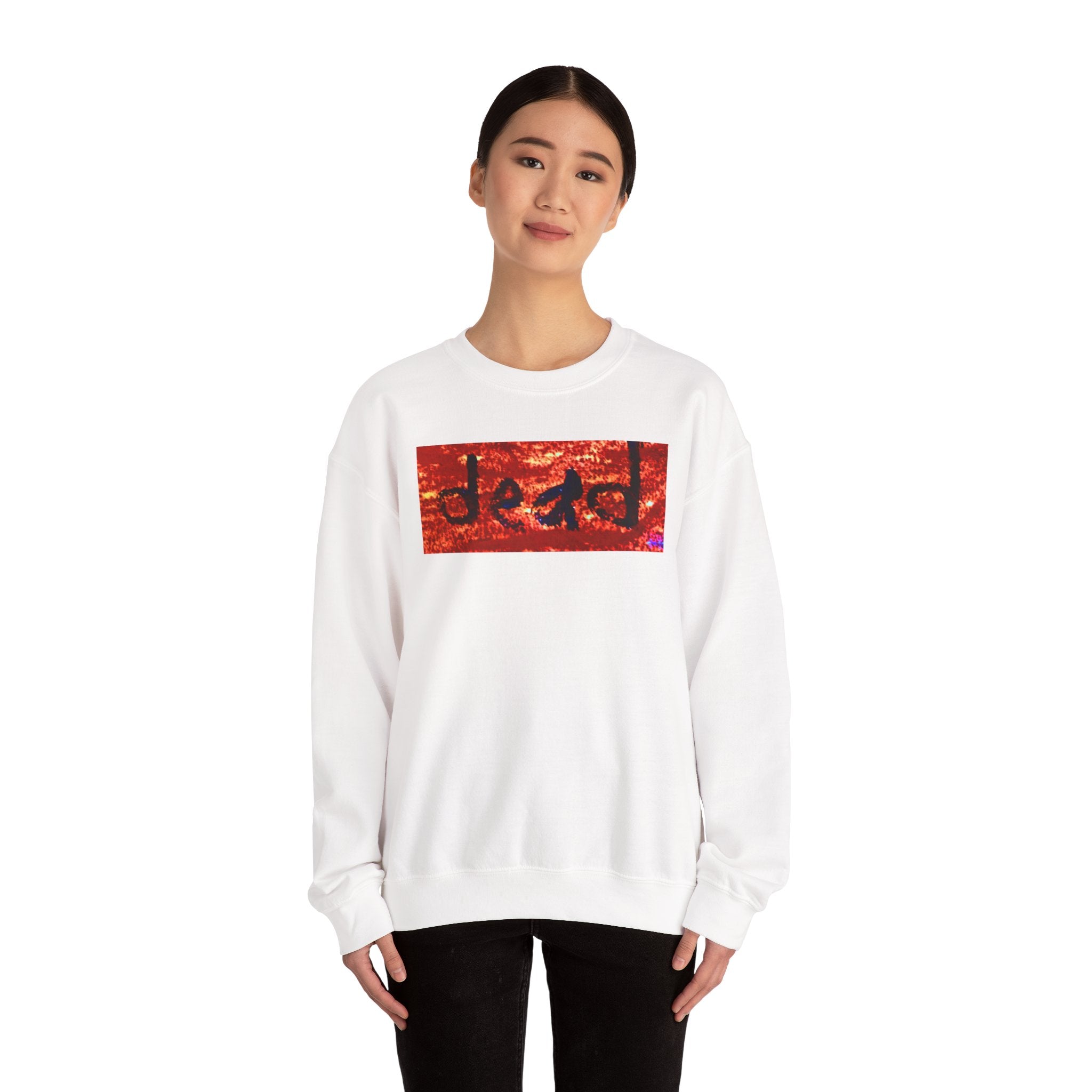 dead AOooo Unisex Heavy Blend™ Crewneck Sweatshirt