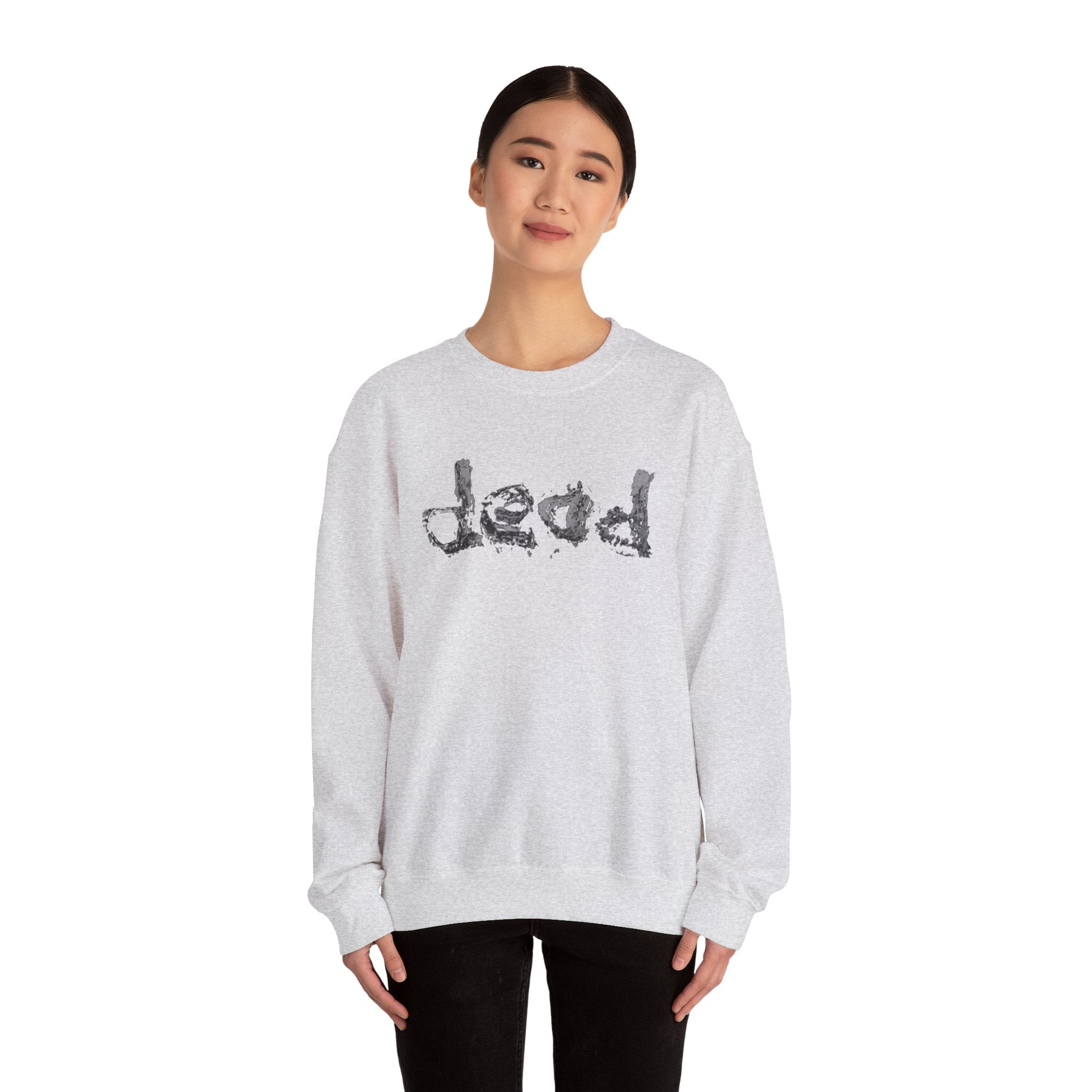 dead $$ M Unisex Heavy Blend™ Crewneck Sweatshirt
