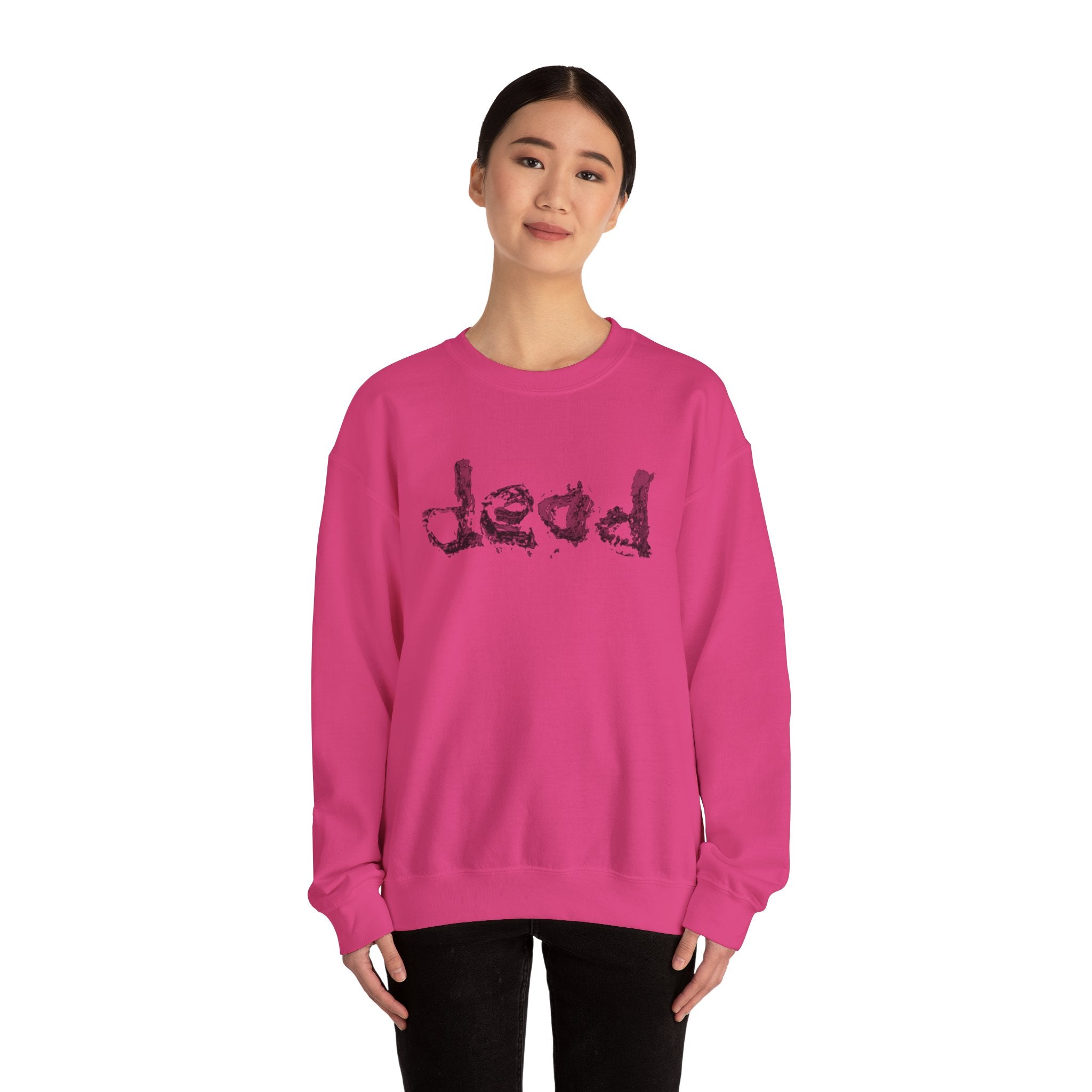 dead $$ M Unisex Heavy Blend™ Crewneck Sweatshirt
