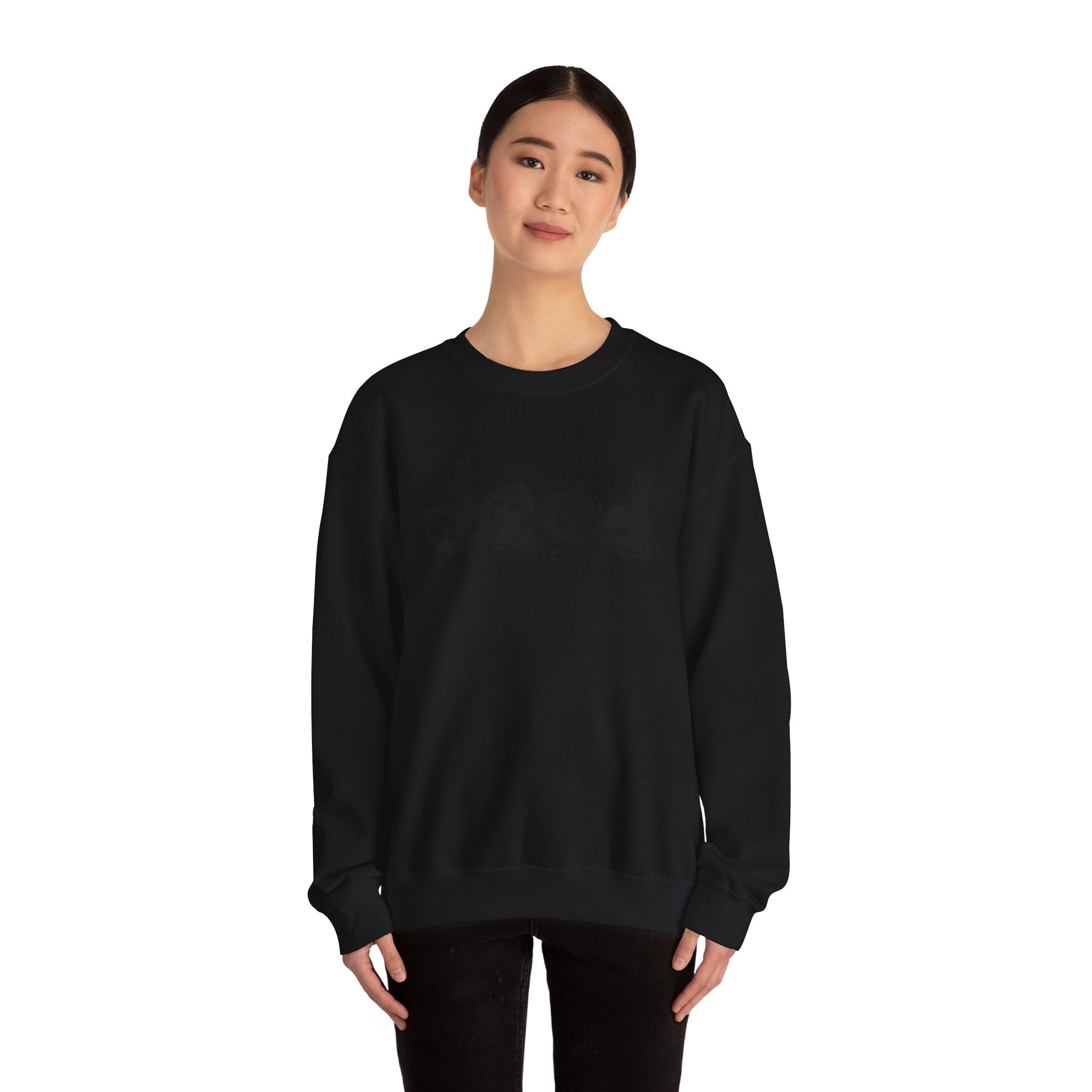 dead $$ M Unisex Heavy Blend™ Crewneck Sweatshirt