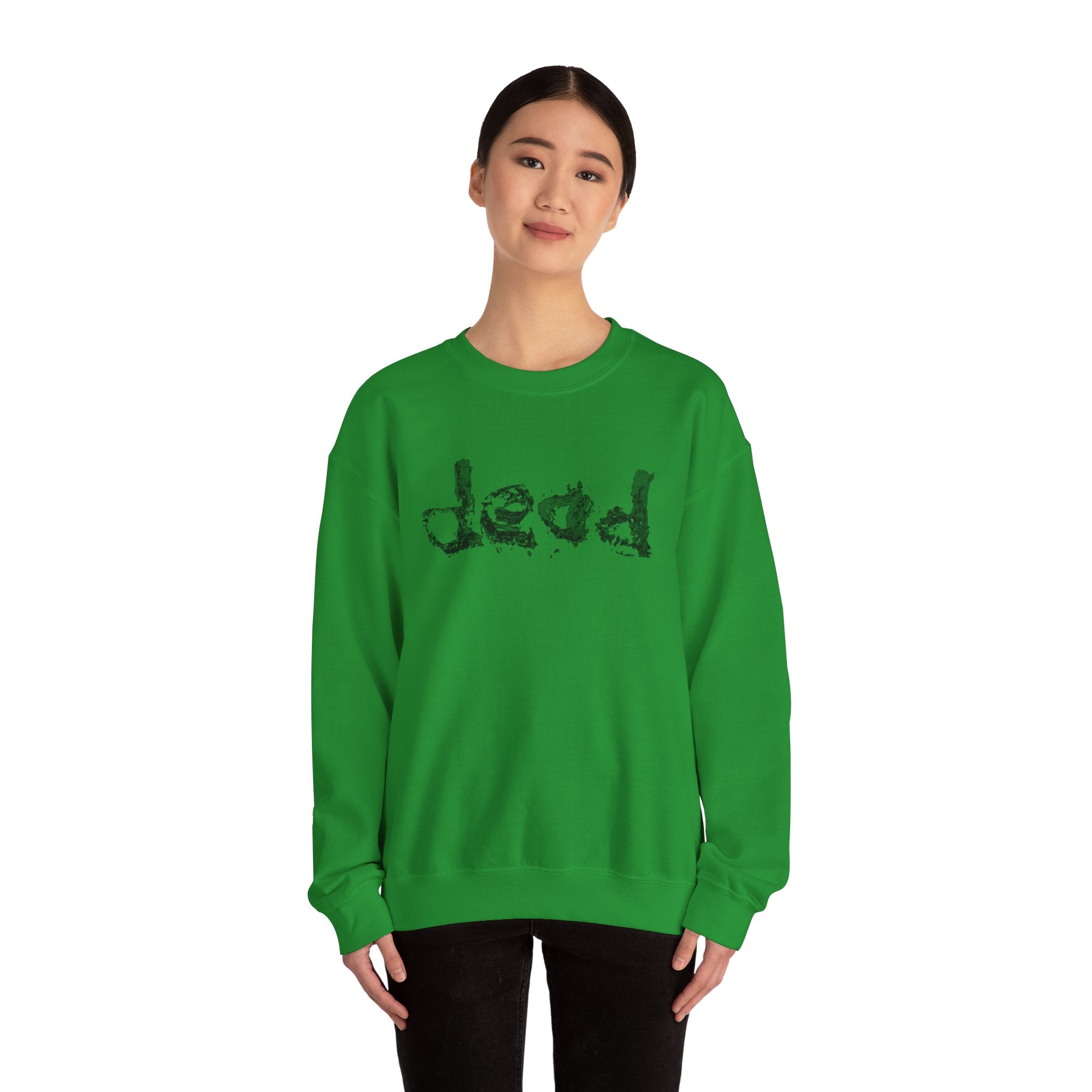 dead $$ M Unisex Heavy Blend™ Crewneck Sweatshirt